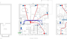 Esempio di progettazione di un sistema di ventilazione residenziale in un edificio nuovo 