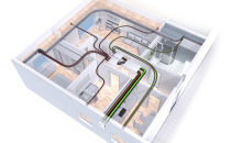 Grafiken PLUGGIT Installationsebene in der Betondecke