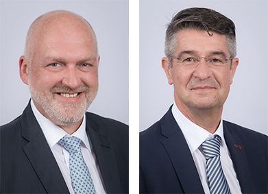 Joachim Hengsteler und Martin Rieger
